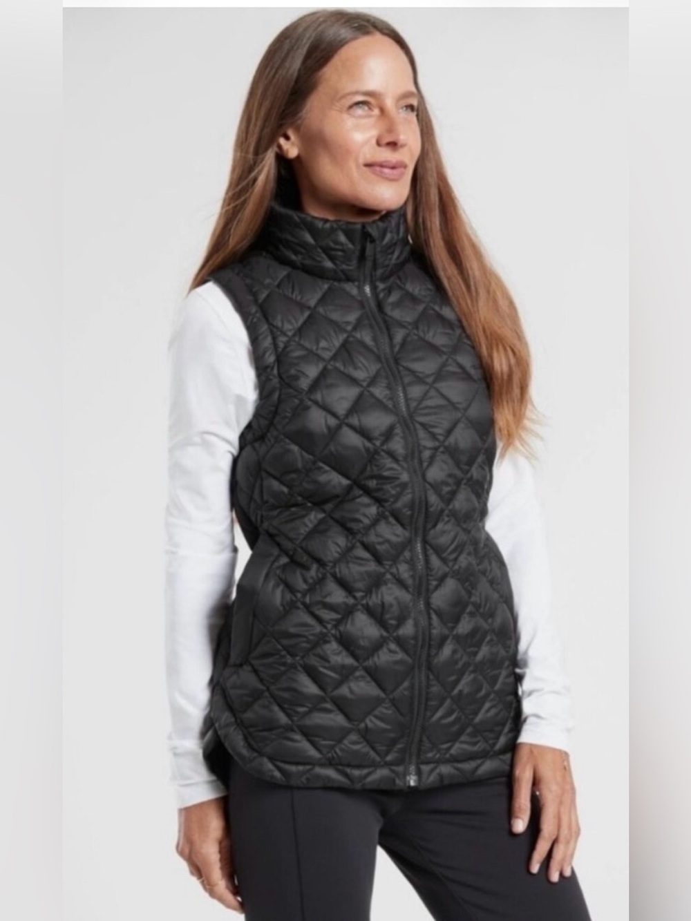 Athleta Whisper Featherless Puffer Vest